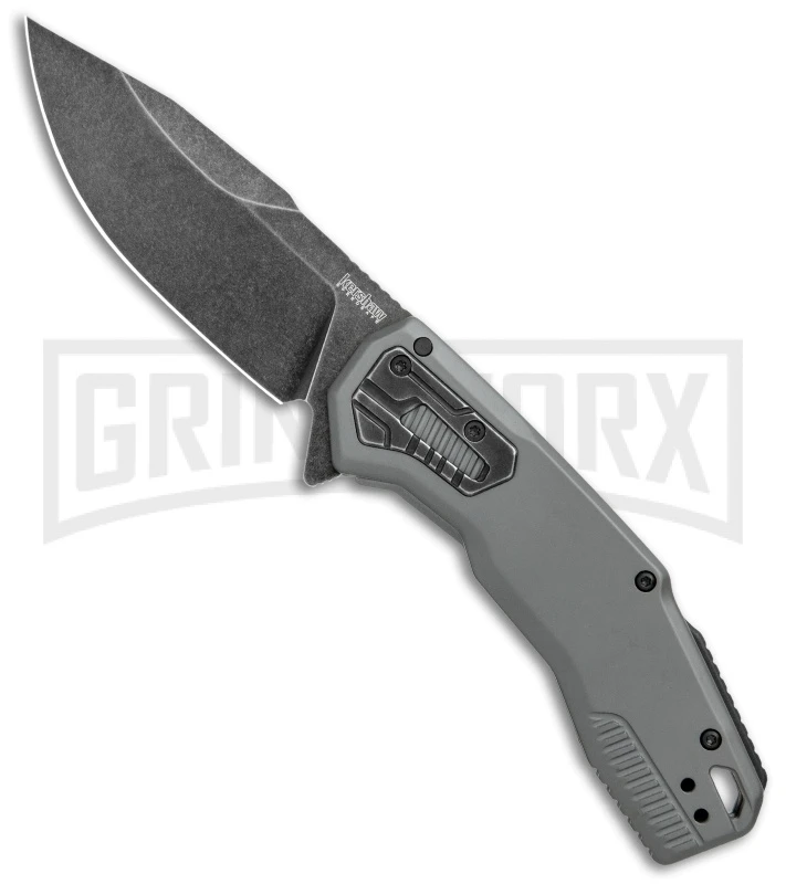 Kershaw Cannonball Assisted Opening Knife - BlackWash Plain 3 Kershaw Cannonball Assisted Opening Knife - BlackWash Plain