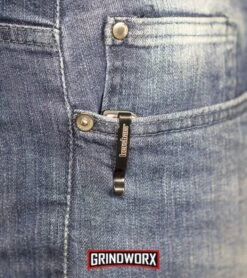 Kershaw Cryo Flipper Assisted Opening Knife - Bead Blast Plain -Kershaw Store Kershaw Cryo Assisted Opening Flipper Knife Black G 10 D2 Exclusive BHQ 91319 kp in pocket web large 10