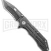 Kershaw Lifter Flipper Assisted Opening Knife - BlackWash Plain 2018 2 Kershaw Lifter Flipper Assisted Opening Knife - BlackWash Plain 2018 -Kershaw Store Kershaw Filter FL BlackWash BHQ 176771 jr large