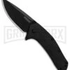 Kershaw Flock Black GFN Spring Assisted Knife - Black Plain -Kershaw Store Kershaw Flock Black GFN black BHQ 83241 er large