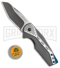 Kershaw GTC Malt Assisted Opening Knife - 3" Gray -Kershaw Store Kershaw GTC Malt assisted opening knife gray 5520 BHQ 52192 er bottlecap 1 large