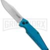 Kershaw Launch 7 Galyean Teal Automatic Knife - Stonewash Plain -Kershaw Store Kershaw Galyean Launch 7 Auto Teal SW 7900TEALSW BHQ 92521 jr large