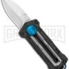 Kershaw Kapsule Manual Slide OTF Knife - Satin Plain -Kershaw Store Kershaw Jens Anso Kapsule Manual Sliding Button Lock OTF Knife SW 1190 BHQ 120521 jr large