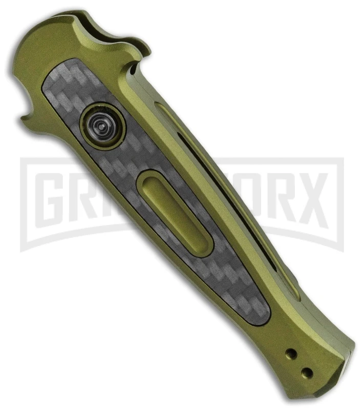 Kershaw Launch 12CA Legal OD Green Automatic Knife - SW Plain 4 Kershaw Launch 12CA Legal OD Green Automatic Knife - SW Plain - Image 2