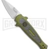 Kershaw Launch 12CA Legal OD Green Automatic Knife - SW Plain 1 Kershaw Launch 12CA Legal OD Green Automatic Knife - SW Plain -Kershaw Store Kershaw Launch 12 CA Legal Stiletto Automatic Knife OD Green 1.9 SW BHQ 117837 LS large