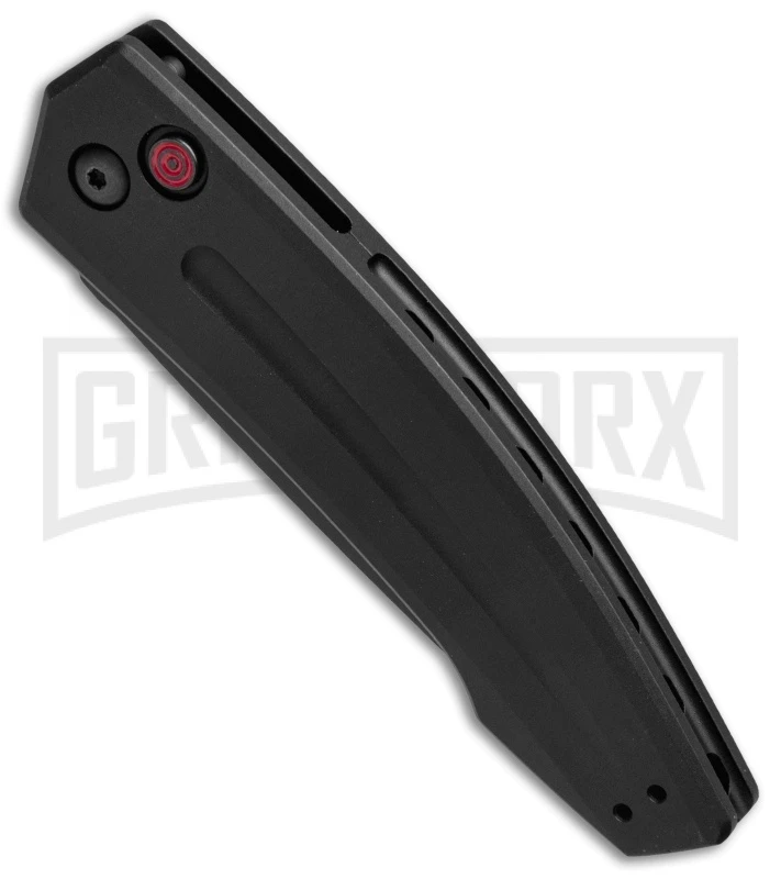 Kershaw Launch 2 Black Automatic Knife - Black Serr 4 Kershaw Launch 2 Black Automatic Knife - Black Serr - Image 2