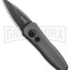Kershaw Launch 4 Gray Automatic Knife CA Legal - Damascus Plain 2 Kershaw Launch 4 Gray Automatic Knife CA Legal - Damascus Plain -Kershaw Store Kershaw Launch 4 CA Legal Auto Gray Damascus BHQ 86760 er large