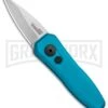 Kershaw Launch 4 Automatic Knife Teal CA Legal - Stonewash Plain -Kershaw Store Kershaw Launch 4 CA Legal Auto Teal SW KER7500TEALSW BHQ 92074 jr large