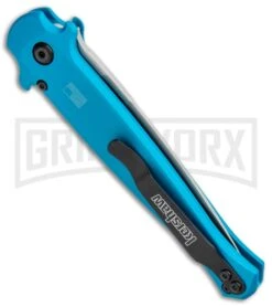 Kershaw Launch 8 Stiletto Automatic Knife Teal/CF (3.5" Stonewash) 8 Kershaw Launch 8 Stiletto Automatic Knife Teal/CF (3.5" Stonewash) -Kershaw Store Kershaw Launch 8 Stiletto Auto Teal CF SW KER7150TEALSW BHQ 105834 jr side large