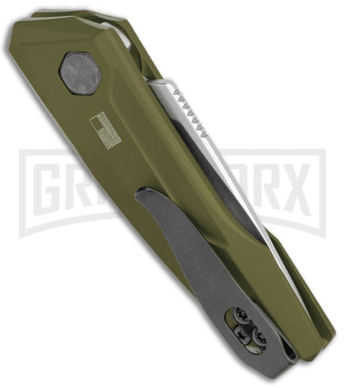 Kershaw Launch 9 OD Green Automatic Knife CA Legal - Stonewash Plain 5 Kershaw Launch 9 OD Green Automatic Knife CA Legal - Stonewash Plain - Image 3