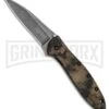 Kershaw Leek Digital Brown Assisted Knife - Black SW Plain -Kershaw Store Kershaw Leek Auto Digital Brown Blackwash BHQ 113292 jr large