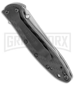 Kershaw Leek 3" Assisted Opening Knife Carbon Fiber Composite -Kershaw Store Kershaw Leek cf sw BHQ 52168 er side large 1