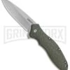 Kershaw Oso Sweet OD Green Assisted Opening Knife - Stonewash Plain -Kershaw Store Kershaw Oso Sweet Assisted Opening OD Green SW KS1830ODSW BHQ 79526 jr large