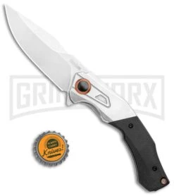 Kershaw Payout 3.5" Assisted Opening Knife Black G-10 Stonewash D2 -Kershaw Store Kershaw Payout Assisted Opening Black G 10 SW 2075 BHQ 106047 jr bottlecap large