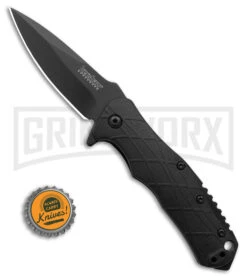 Kershaw RJ Tactical 3.0 Assisted Opening Knife Black Drop Point -Kershaw Store Kershaw RJ Tactical 3 Assisted Opening KNife 2in Black 1987 td size large