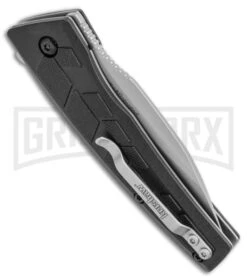 Kershaw Rhetoric Black GFN Assisted Knife 3in Bead Blast -Kershaw Store Kershaw Rhetoric A O 1342X BHQ 112279 LS Side large