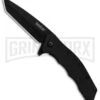 Kershaw Thicket Black GFN Spring Assisted Knife - Tanto Black Plain -Kershaw Store Kershaw Thicket Tanto Black GFN Black Plain BHQ 83239 er large