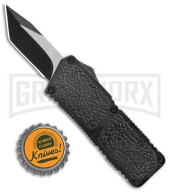 Lightning Fireball Black D/A OTF Automatic Knife - Tanto Black Plain 9 Lightning Fireball Black D/A OTF Automatic Knife - Tanto Black Plain -Kershaw Store Lightning Fireball Black DA OTF Auto Black Tanto GX 37447 jr bottlecap large