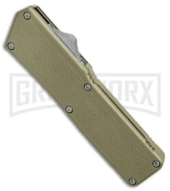 Lightning OD Green D/A OTF Automatic Knife - Tanto Satin Serr 7 Lightning OD Green D/A OTF Automatic Knife - Tanto Satin Serr -Kershaw Store Lightning OD Green DA OTF Auto Serr Tanto Satin GX 39005 jr spine large