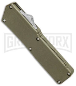 Lightning OD Green D/A OTF Automatic Knife - Tanto Black -Kershaw Store Lightning OD Green DA OTF Auto Tanto Black GX 39058 jr spine large