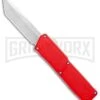 Lightning Red D/A OTF Automatic Knife - Tanto Satin -Kershaw Store Lightning Red DA OTF Auto Tanto Satin GX 34379 jr large