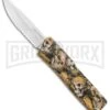 Lightning Skull Camo D/A OTF Automatic Knife - Satin Serr -Kershaw Store Lightning Skull DA DP OTF Auto Satin Serr GX 33339 jr large