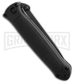 Linder Dual-Action Black Automatic Hidden Release Knife - Black Plain 7 Linder Dual-Action Black Automatic Hidden Release Knife - Black Plain -Kershaw Store Linder Dual Action Automatic Hidden Release Knife 3.25in Black BHQ 184009 hd side large