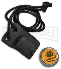 Linos Kydex Boker Mini Kalashnikov Neck Sheath With Black Cord -Kershaw Store Linos Kydex Sheath for Boker Mini Kalashnikov Neck Cord BHQ 79745 jr bottlecap large
