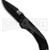 M&P M2.0 084316 Black Spring Assisted Knife - Clip Point Black Plain -Kershaw Store M P M2 Clip Point Black Black BHQ 80732 er large