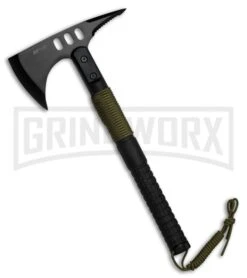 M-Tech Survival Tactical MT-AXE10 (14.75") Axe Green Paracord
