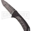 M-Tech USMC Iron Clad Black/Gray Spring Assisted Knife - Black Stonewash Serr 2 M-Tech USMC Iron Clad Black/Gray Spring Assisted Knife - Black Stonewash Serr -Kershaw Store M Tech USMC Iron Clad black gray black sw serr BHQ 64282 er large