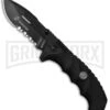 M-Tech Warden Black Spring Assisted Knife - Black Serr -Kershaw Store M Tech Warden BLK M A1053BK BP 18466 jr large