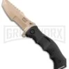 M-Tech Xtreme Chopper Black G-10 Spring Assisted Knife - Gold Plain 1 M-Tech Xtreme Chopper Black G-10 Spring Assisted Knife - Gold Plain -Kershaw Store M Tech Xtreme Chopper SA Black G 10 Gold BP 23129 jr large