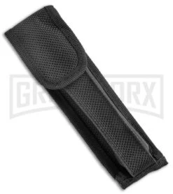 Mago 11" Black Ebony Italian Stiletto OTF Automatic Knife Dagger - Satin Plain -Kershaw Store Mago 11in Black Ebony Italian Stiletto OTF Auto Satin Dagger GX 38000 jr sheath large