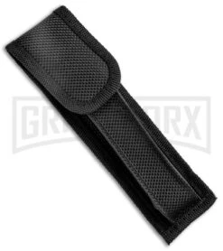 Mago 11" Tan Diamondback OTF Automatic Dagger Knife - Satin Plain -Kershaw Store Mago 11in Diamondback Italian Dagger OTF Auto Satin GX 37081 jr sheath large