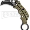 Mantis Vuja De Desert G-10 Balisong Karambit Butterfly Knife - Black SW Plain 1 Mantis Vuja De Desert G-10 Balisong Karambit Butterfly Knife - Black SW Plain -Kershaw Store Mantis Vuja De Balisong Karambit Crossover Desert Tan G 10 Black SW MANMK4DTSW BHQ 56613 jr large