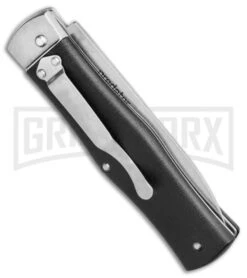 Mikov 241 Predator ABS Black Automatic Lever Lock Knife Clip - Bayo SW Plain 8 Mikov 241 Predator ABS Black Automatic Lever Lock Knife Clip - Bayo SW Plain -Kershaw Store Mikov 241 Predator Lever Lock Bayo Automatic Knife Black Clip 3.75 Polish BHQ 114733 LS Side large