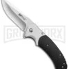 M-Tech USA Black Spring Assisted Flipper Knife - Satin Plain 2 M-Tech USA Black Spring Assisted Flipper Knife - Satin Plain -Kershaw Store Mtech Usa Spring Assisted Knife BHQ 102658 td large