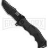 M-Tech Xtreme Chopper Black G-10 Spring Assisted Knife - Black Plain -Kershaw Store Mtech Xtreme Chopper Black G10 black BHQ 58292 er large
