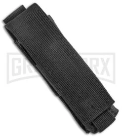 Rumble Scian Black D/A OTF Automatic Knife - Blk Tanto 2 Tone W/ Fuller -Kershaw Store Rumble Black DA OTF Auto Black Tanto TT GX 38035 jr sheath large