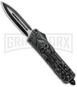 Rumble Steel Skull D/A OTF Digi Camo - Dagger Two Tone Plain