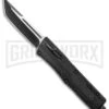 Rumble Slim Black D/A OTF Auto Textured Scales - Tanto 2 Tone -Kershaw Store Rumble Slim Black DA OTF Auto Textured Scales Tanto TT GX 25392 jr large