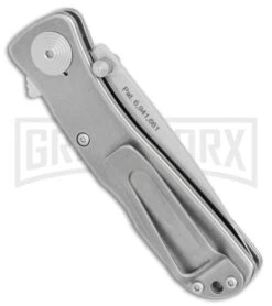 SOG Knives Twitch II LT Stonewash Spring Assist Knife - Satin Plain 8 SOG Knives Twitch II LT Stonewash Spring Assist Knife - Satin Plain -Kershaw Store SOG Twitch II LT SW Satin TWI 18BX BHQ 77262 jr side large