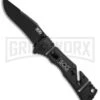SOG Knives Trident Elite Spring Assisted Knife - Black Plain 1 SOG Knives Trident Elite Spring Assisted Knife - Black Plain -Kershaw Store SOG trident elite clip point black TF102 BHQ 21597 er large