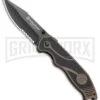 S&W SWAT II Spring Assisted Knife - Black Serrated