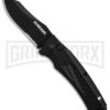 Schrade SC90BS Black Aluminum Automatic Knife - Black Serr -Kershaw Store Schrade SC90 Black Aluminum Black Serr BHQ 34170 er large