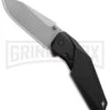 Schrade Black MAGIC Spring Assisted Knife - Bead Blast Plain 2 Schrade Black MAGIC Spring Assisted Knife - Bead Blast Plain -Kershaw Store Schrade SCHA5 CP SA BB BHQ 16442 jr large