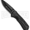 Smith & Wesson 1084304 Black Spring Assisted Knife - Black Plain 1 Smith & Wesson 1084304 Black Spring Assisted Knife - Black Plain -Kershaw Store Smith Wesson SA DP Black 1084304 BHQ 80710 jr large