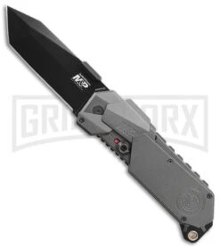 Smith & Wesson M.A.G.I.C. M&P Tanto Gray Spring Assisted Knife - Black Plain