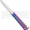 Spectrum Balisong Butterfly Knife (4.25"Satin) -Kershaw Store Spectrum Balisong Butterfly Satin GX 37521 jr large